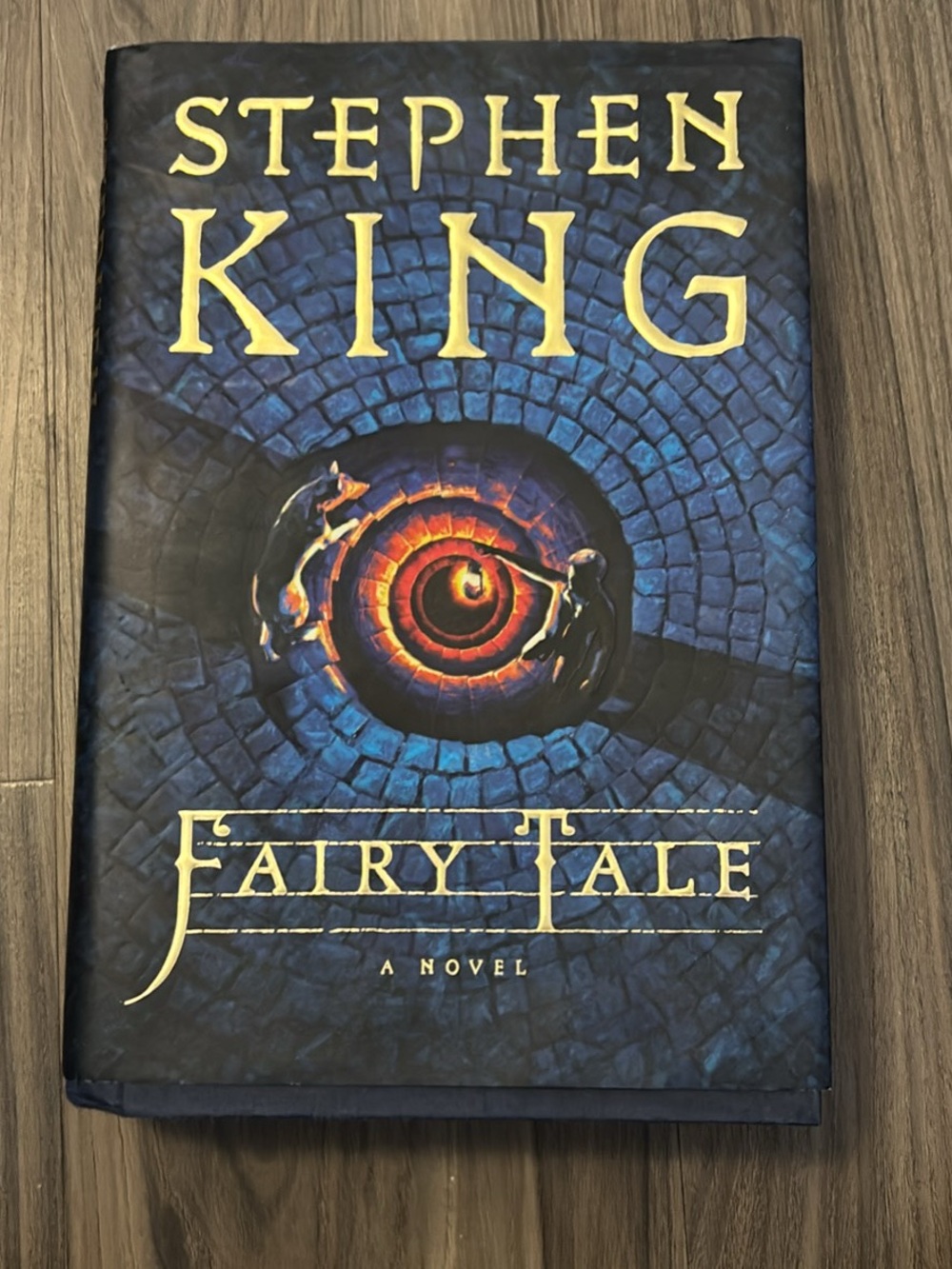 Stephen King Fairy Tale Hardcover - Blue Cover with Yellow Title